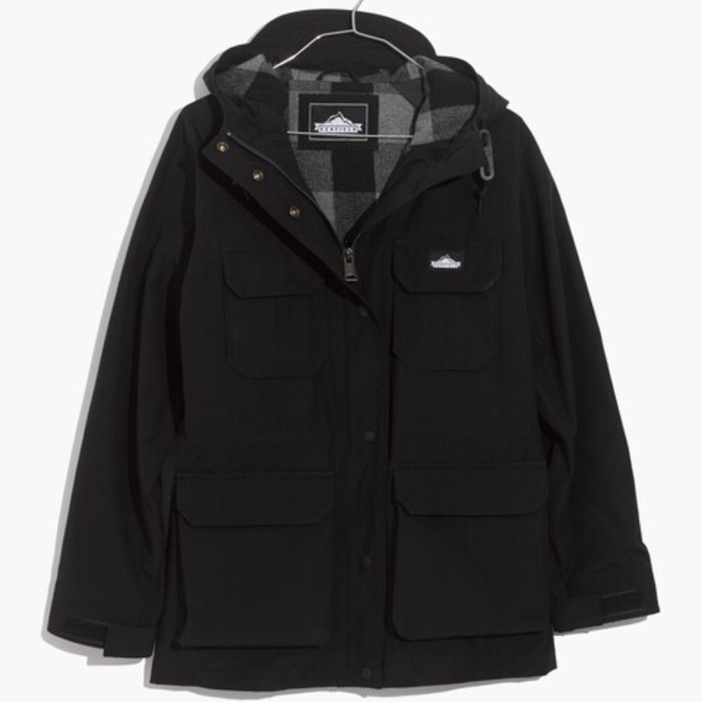 Madewell x Penfield Kasson Jacket in True Black